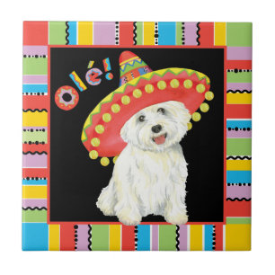 Fiesta Westie Tile