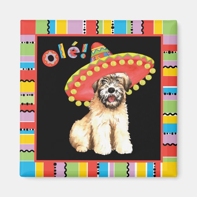 Fiesta Wheaten Magnet (Front)