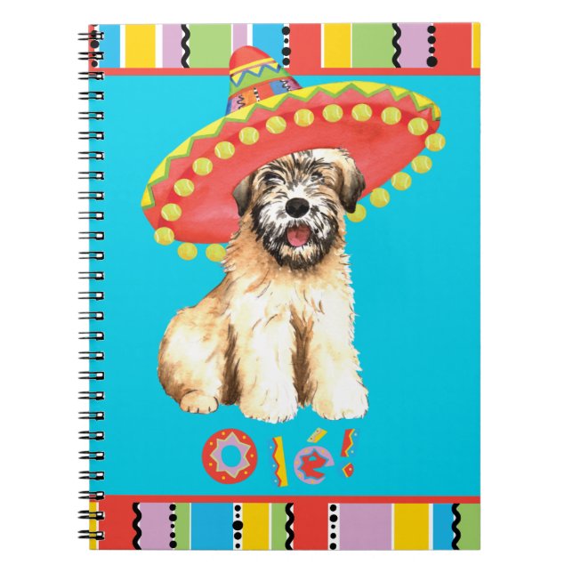 Fiesta Wheaten Spiral Notebook (Front)