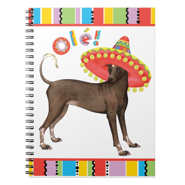 Fiesta Xolo Spiral Notebook (Front)