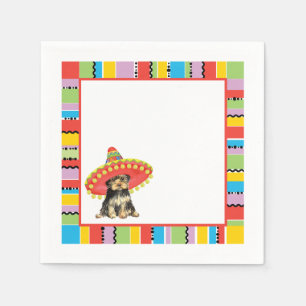 Fiesta Yorkie Napkin