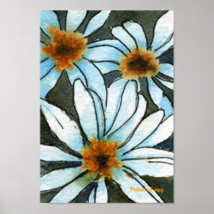 Fiesty Floral #1 Art Print