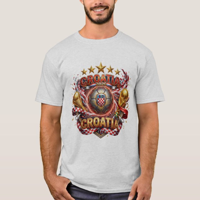 FIFA World Cup 2026 - Croatia T-Shirt (Front)