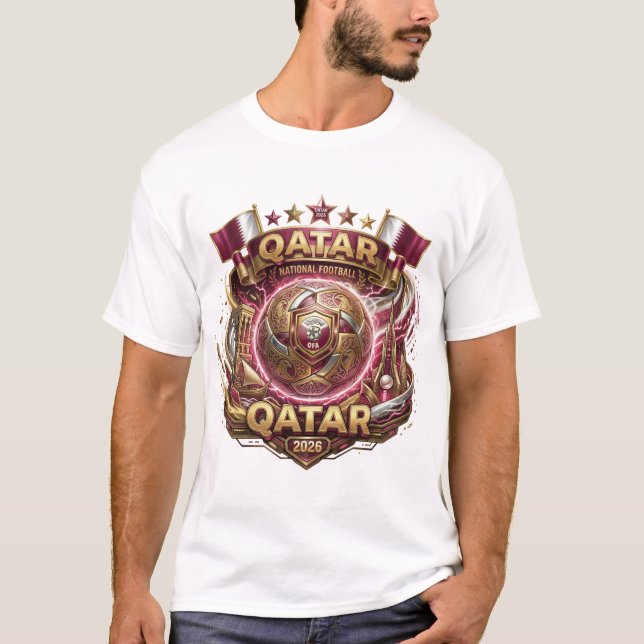 FIFA World Cup 2026 - Qatar T-Shirt (Front)