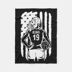 Fife Life High School Volleyball King 19  Fleece Blanket