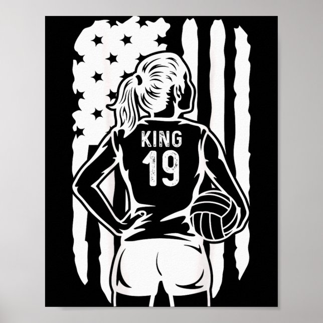 Fife Life High School Volleyball King 19  Poster (Front)