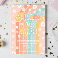 Fifteen Is A Vibe Daisy 15th Birthday Party