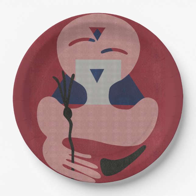 Fifteen Paper Plate (Front)