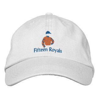 Fifteen Royals racing partnership  cap design