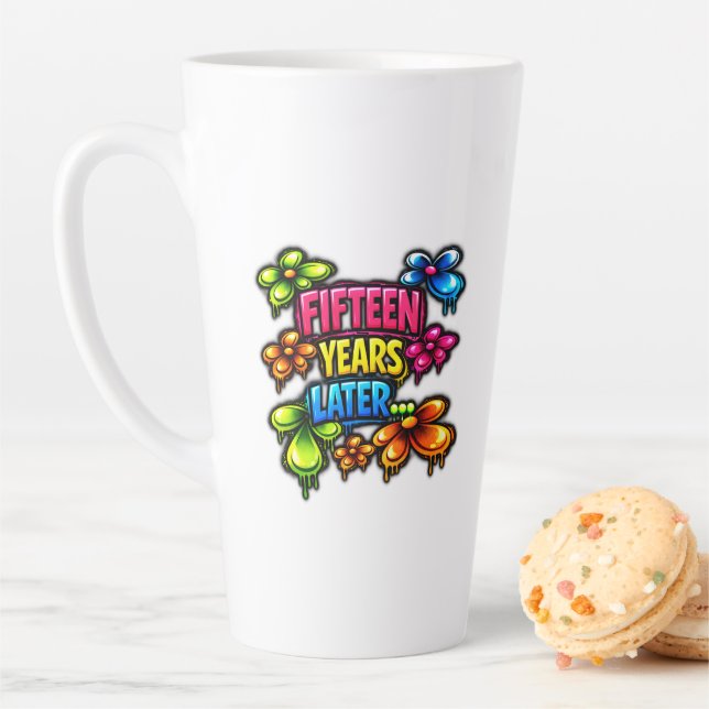 Fifteen Years Later Latte Mug (In Situ)