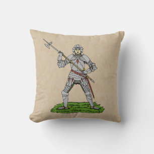 Fifteenth Century English Knight Cushion
