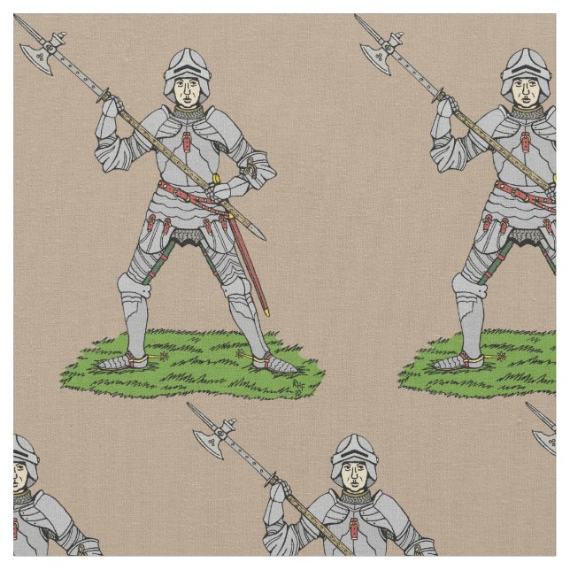 Fifteenth Century English Knight Fabric (Close Up)