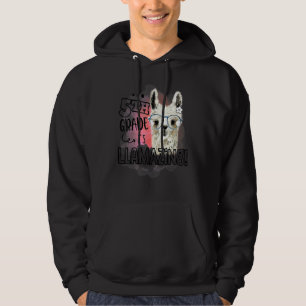 Fifth 5th Grade Is Llamazing Llama  Teacher Hoodie