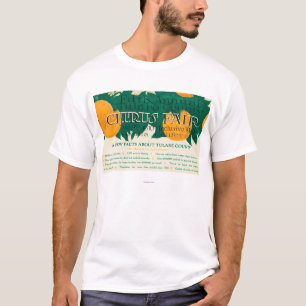 Fifth Annual Tulare County Citrus Fair Promotion T-Shirt