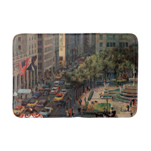 Fifth Avenue by John Falter Bath Mat