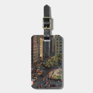 Fifth Avenue by John Falter Luggage Tag
