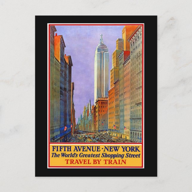 Fifth Avenue Postcard (Front)
