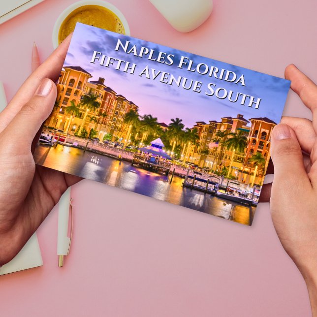 Fifth Avenue South Naples Florida Postcard (Fifth Avenue South Naples Florida Postcard)