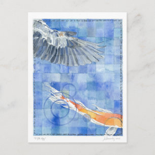 Fifth Day (7 days of creation) Postcard