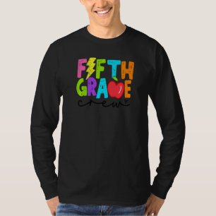 Fifth Grade Crew Team 5th Grade Back To School T-Shirt
