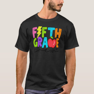 Fifth Grade Crew Team 5th Grade Back To School T-Shirt