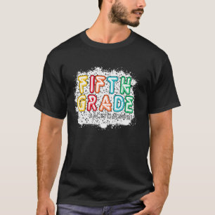 Fifth Grade Dalmatian Dots 5th Dream Team Back To  T-Shirt