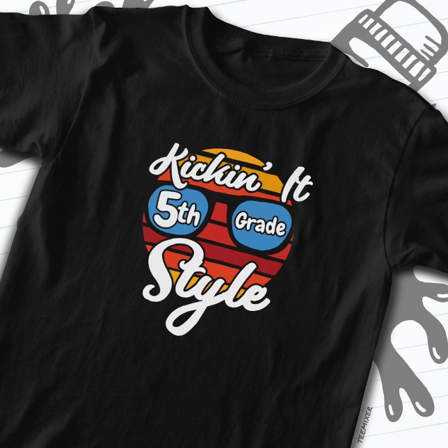 Fifth Grade First Day 5th Grade Back To School T-Shirt (Creator Uploaded)