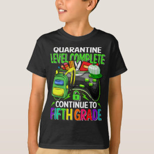 Fifth Grade Game Back To School T-Shirt-Recovered T-Shirt