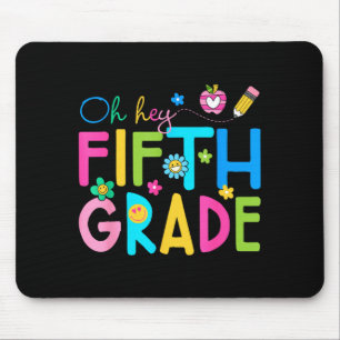 Fifth grade team back to school teacher boys girls mouse pad