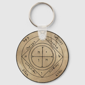 Fifth Pentacle of Saturn Keychain