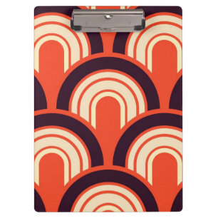 Fifties Retro Abstract Clipboard
