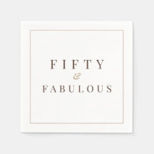 Fifty and Fabulous Birthday Party