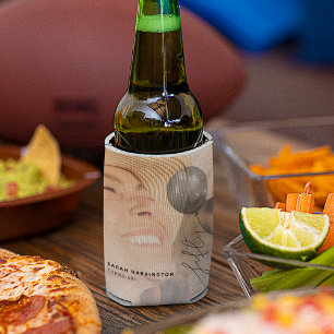 Fifty Balloon String   Photo 50th Birthday Party Can Cooler