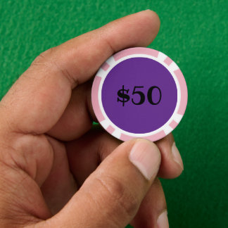Fifty Dollar Poker Chips