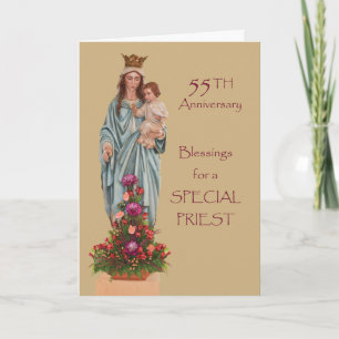 Fifty-Fifth Ordination Anniversary with Mary Card