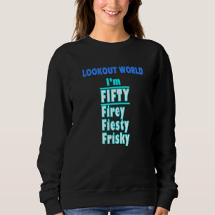 Fifty Firey And Fiesty Tees Totes Pillows Teasetee