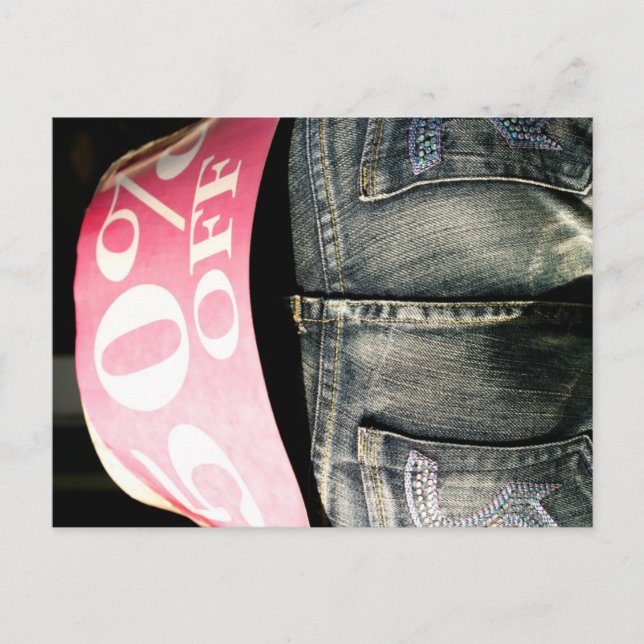 Fifty Percent Off Postcard (Front)