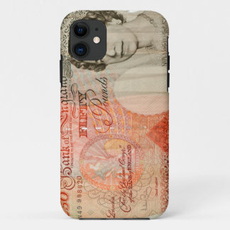 Fifty pound note Case-Mate iPhone case