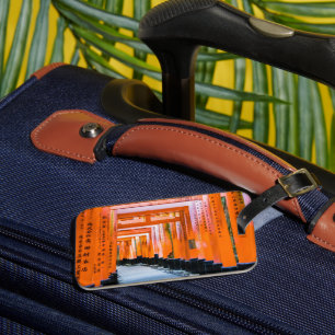 Fifty shades of orange - Senbon Torii, Kyoto Luggage Tag