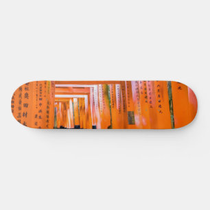 Fifty shades of orange - Senbon Torii, Kyoto Skateboard