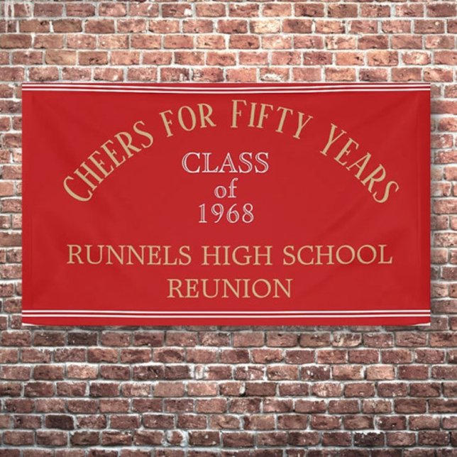 FIFTY YEAR reunion banner (Creator Uploaded)