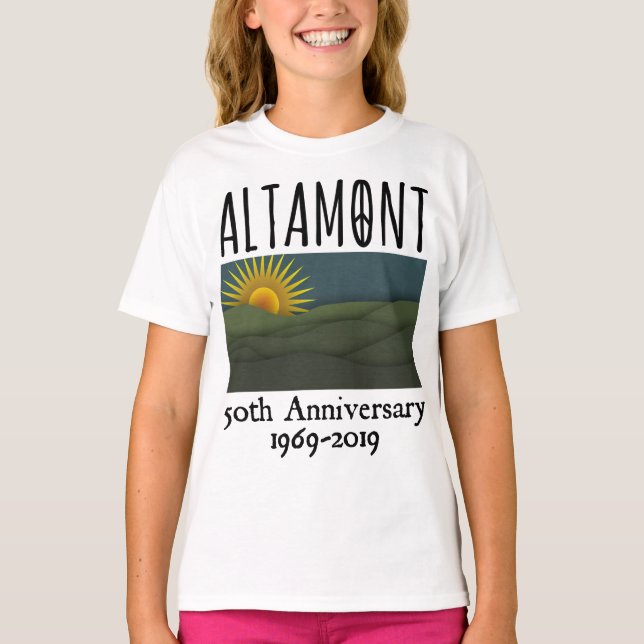 Fifty Years Altamont Speedway Free Concert 1969 T-Shirt (Front)