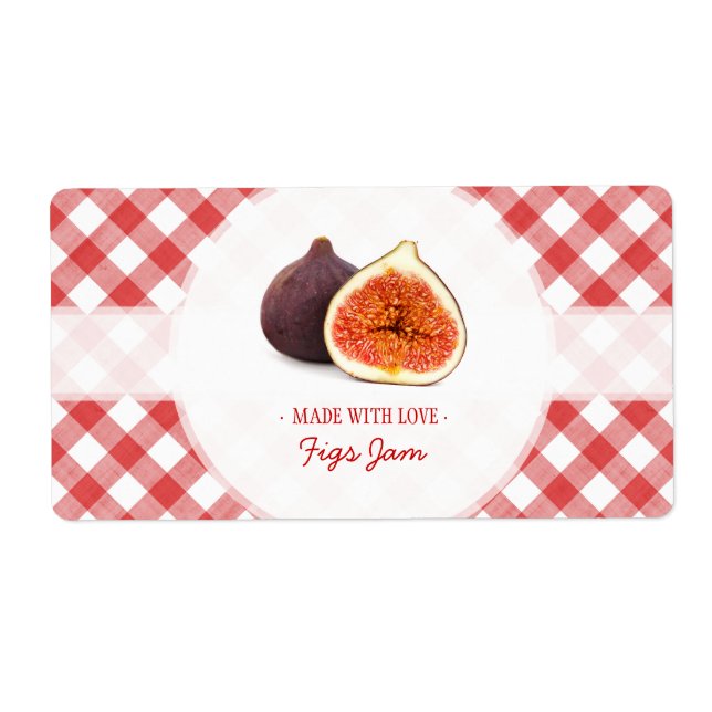 Fig Jam label (Front)