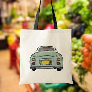Figarations Cute Emerald Green Figaro Car Tote Bag