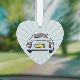 Figarations Cute Pale Aqua Figaro Car Ornament
