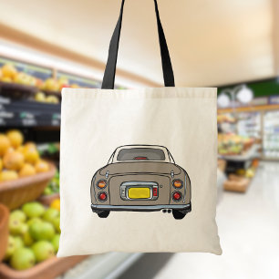 Figarations Cute Topaz Mist Figaro Car Tote Bag
