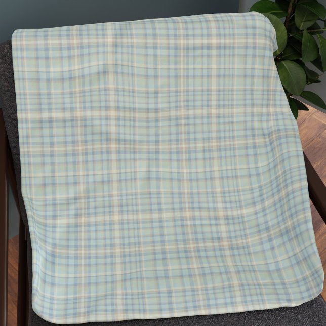 Figarations Figaro Plaid Tartan Fleece Blanket (Fun figgy tartan blanket for your car or your home. Inspired by the colours of the original figaros)