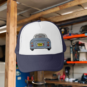 Figarations Lapis Grey Figaro Car Trucker Hat