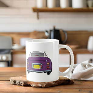 Figarations Name Purple Figaro Car Coffee Mug