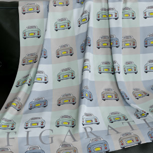 Figarations Season Figaro Car Fleece Throw Blanket